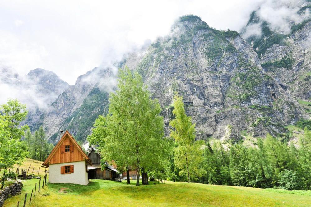 Cottages Kravanja Trenta Exterior foto